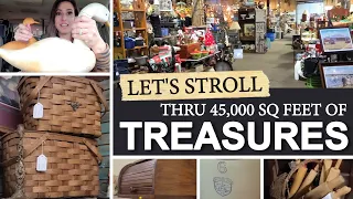 Thrift with me • Flea Market Shopping • 45,000 SF of Treasures • Antiques • Shop with me • Haul