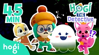 Hogi THE Detective | Binge Watch Ep. 9~14 | Pinkfong & Hogi | Kids' Stories | Play with Hogi