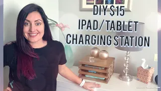 DIY $15 iPad/tablet charging station