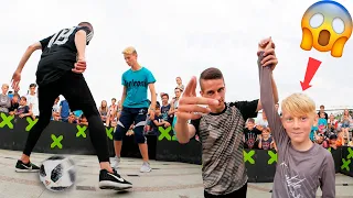 PRO FREESTYLER LOST SCHOOLKID! FUTAKHER VS TYUMEN | PANNA BATTLE