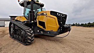 Brand New CAT Tractor Shows Up On The Yard