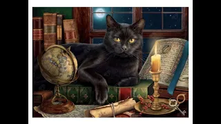 Diamond Art Club - Black Cat By Candlelight - Image World / MHS - Unboxing