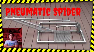 DIY Pneumatic Halloween Prop, the Spider Leaper