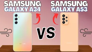 Samsung Galaxy A34 vs Samsung Galaxy A53 Deutsch | Vergleich