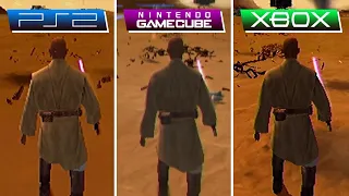 Star Wars The Clone Wars (2002) PS2 vs GameCube vs XBOX (Which One is Better?)