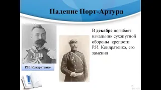 Кустова О А  видеоурок Внешняя политика Николая II  Русско японская война