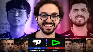 PAIN X LOUD | Jogo 1 - GRANDE FINAL CBLOL 2023: 2ª Etapa | Ilha das Lendas