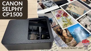 Canon Selphy CP1500 - Photo Mini Drucker für Handys DEUTSCH ❤️ Bollenhut Art