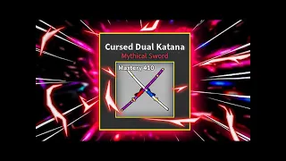 I Got Cursed Dual Katana