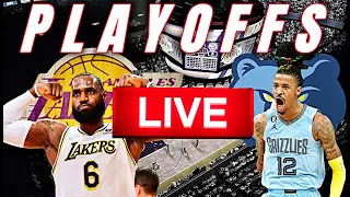 NBA LIVE Los Angeles Lakers vs Memphis Grizzlies Playoffs Game 1 Scoreboard #nbaplayoffs