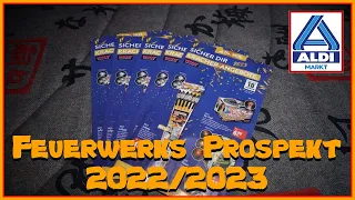 Aldi Nord Feuerwerks Prospekt 2022/23! 😍 | GreatFireworks