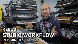 Kebu's studio workflow explained in 15 minutes