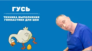 Упражнение "Гусь". Техника выполнения Гимнастики для шеи Доктора Шишонина