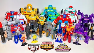 Transformers Rescue Bots Magic Part 6! Watch Optimus Prime, Shockwave, Bumblebee and more transform!