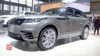 2018 Range Rover Velar R-Dynamic d240 HSE - Exterior Interior Walkaround - 2018 Paris Motor Show