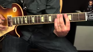 Blues Guitar Lessons - Freddie King, SRV, Jeff Beck, "Going Down" Gibson Les Paul