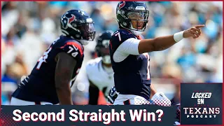 How can the Houston Texans win their second consecutive game Sunday vs. the Steelers?