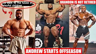 Hadi Worthy To Retain Mr Olympia Title ? | Andrew Jacked At 301LBS | Brandon Is Not Retired