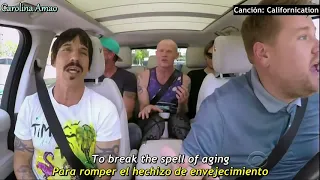 Red Hot Chili Peppers Carpool Karaoke「Sub Español」P. 2 | By Carolina Amao