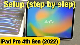 iPad Pro 4th Gen (2022): How to Setup (step by step)