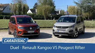 Comparatif - Renault Kangoo – Peugeot Rifter : duel de spécialistes