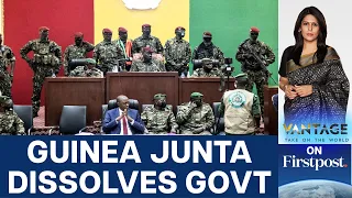 Guinea's Military Junta Dissolves Government: Democracy Push in Danger? | Vantage with Palki Sharma
