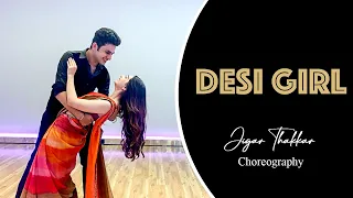 Desi Girl | Dance Cover | Jigar Thakkar Choreography | Dostana | John,Abhishek,Priyanka|