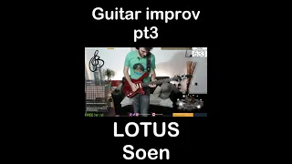 Lotus - Soen | GUITAR IMPROV pt3 LIVE on twitch.tv/bernardobguitar #short #shorts