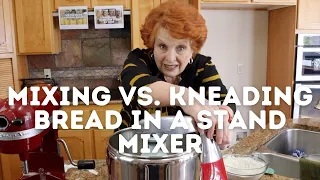 Mixing vs. Kneading Bread in a Stand Mixer