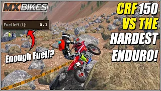 Can You Complete The HARDEST Enduro On A CRF150 BEFORE The Fuel Runs Out!?