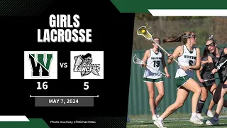 WHS Sports - Girls Lacrosse vs Longmeadow 05/07/24