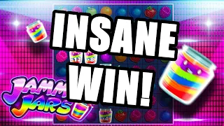 I STARTED THE VIDEO AND THIS HAPPENED... INSANE WIN ON JAMMIN JARS!