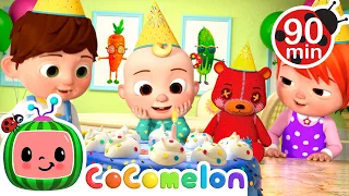 JJ's Happy Birthday Song | CoComelon | Songs and Cartoons | Best Videos for Babies