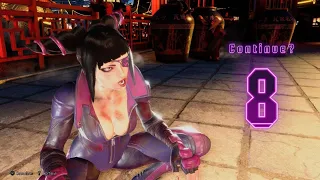 Street Fighter 6 - Juri Continue Screen (Classic Costume)