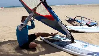 Урок "Водный Старт" - Обучение виндсёрфингу - Школа виндсёрфинга "Windsurf Russian Camps"