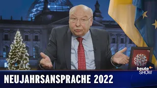 [heute show] Die ehrliche Neujahrsansprache für 2022 – von Gernot Hassknecht | heute-show