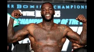 Deontay Wilder , 42 wins with 41 knockouts