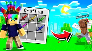 Minecraft, mas têm ARMADURAS customizadas...