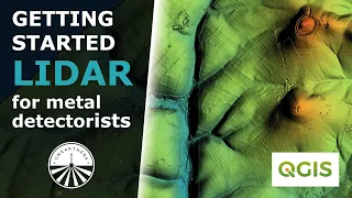 LIDAR for Metal detecting with QGIS - get started in under 15 mins - increase your finds rate.