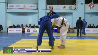 73 kg Агаев Г Эдисултанов И 10 11 2018 Т4 Первенство России среди юношей и девушек до 18 лет, ТЮМЕНЬ