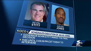 Scheduled execution of Julius Jones