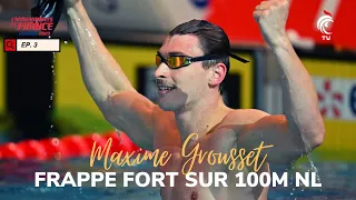 MAXIME GROUSSET FRAPPE FORT SUR 100M NAGE LIBRE - LA QUOTIDIENNE RENNES 2023 #3