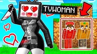 ZOSTAŁEM TV WOMAN i OSZUKUJE w CHOWANYM Minecraft!