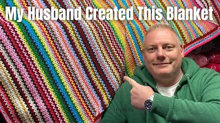 I LET MY HUSBAND CREATE A BLANKET - This Is How It Looks And How Its Made!