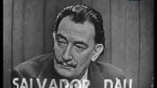 Salvador Dali on "What's My Line?"