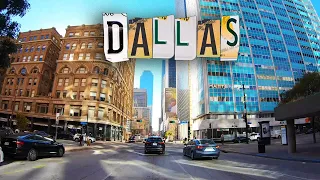 Dallas 4k | Driving Downtown | Texas, USA