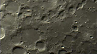 Extreme close up of Moon in HD
