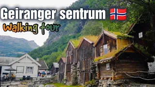 WALKING TOUR around GEIRANGER centrum /Village in Norway /Norway Travel Vlog /Analy MC