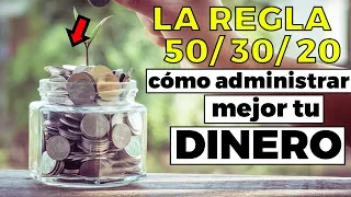 💰 Cómo ADMINISTRAR mejor tu DINERO con LA REGLA 50/30/20