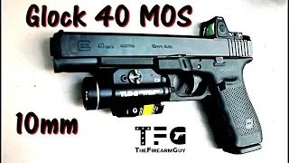 Glock 40 MOS 10mm Range Review - TheFireArmGuy